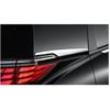 For Toyota Alphard Vellfire 2024 2025 2026 Chrome Rear Window Lower Strip Molding Trim Sticker Exterior Accessories Car Styling