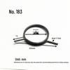 Set di molle a torsione per maniglie di porte antifurto per serrature da interno per camere da letto
