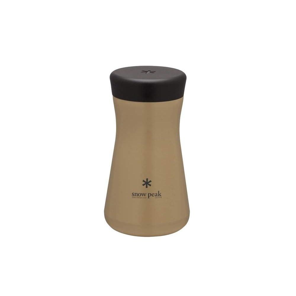 Snow Peak Stainless Vacuum Bottle Type T350 Sand TW-350-SN