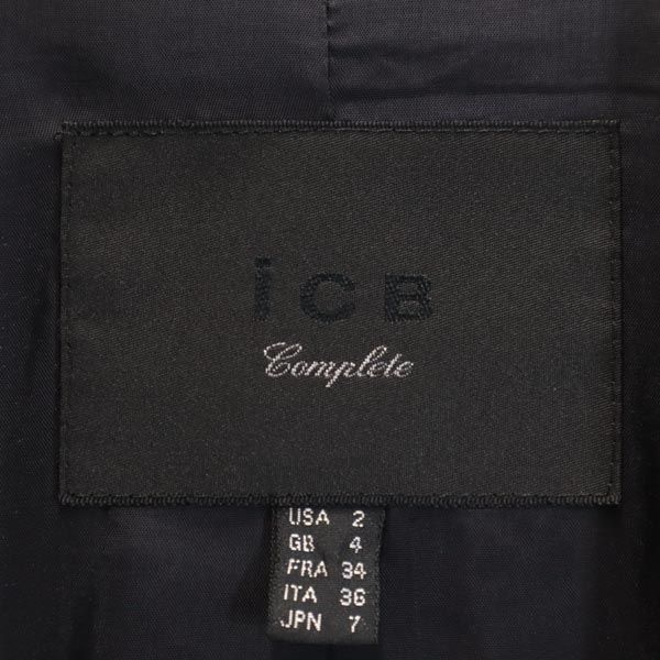 iCB wool blend Striped Pattern Skirt suit Setup 7 tailored jacket Women Used