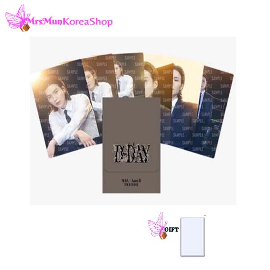 BTS SUGA D-Day Mini-Fotokarte Suga-Version