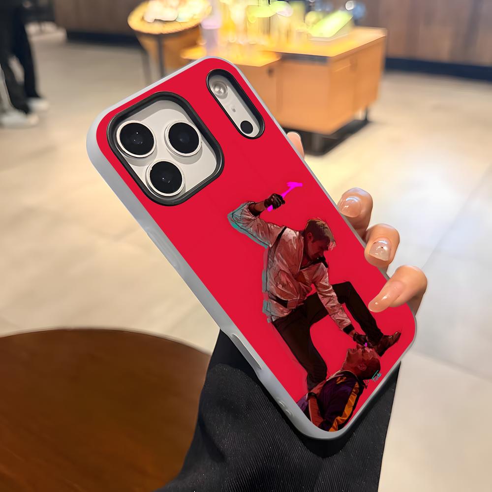 

Movie Ryan Gosling Phone Case For IPhone 17 Air 16 E 15 14 Plus 13 12 11 Pro Max Jelly 2 In 1 Protective Case iPhone 14 Pro Max