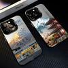 Snow Mountain Scenic Area Phone Case for Xiaomi Redmi Note 7 8 9 9S 10 11 12 13 14 15 Pro Plus 4G 5G Anti Fall Matte Back Cover
