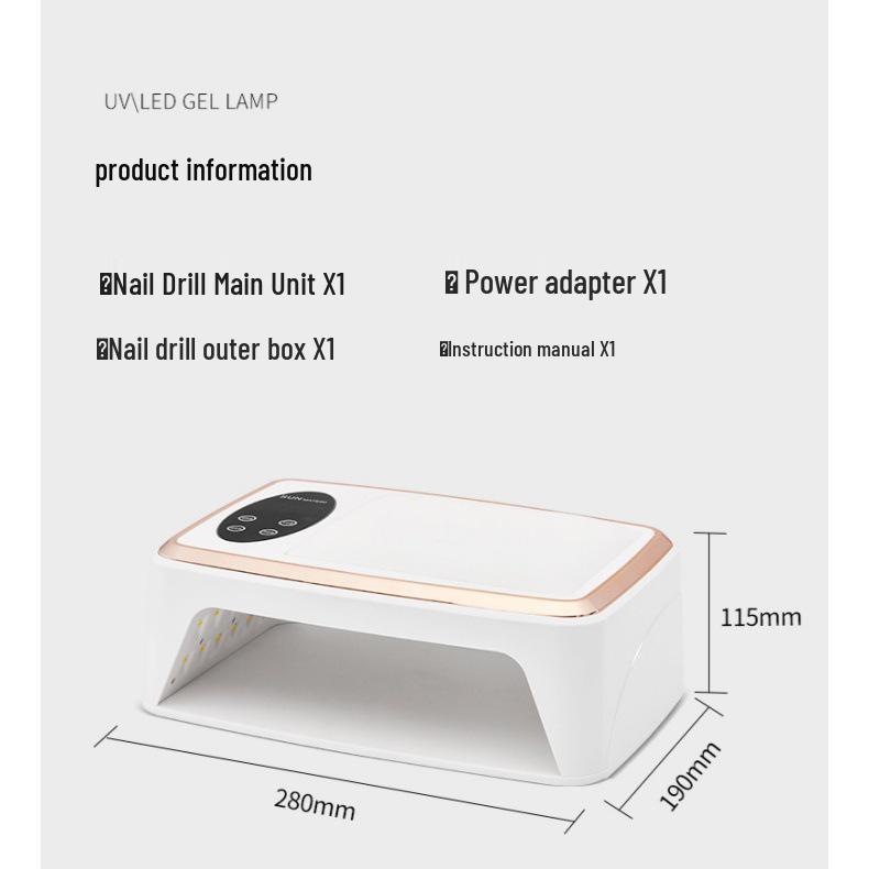 Cross-Border Wearable Nail Art UV Curing Lamp & Hand Pillow