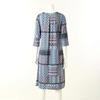 Wacoal Geometric Pattern Loungewear Dress Wgn375w 