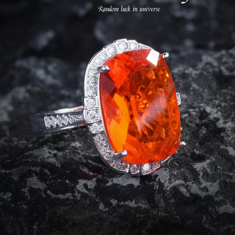 

BELLA BOX Тяжелый Высококаратный Высокоуглеродистый Подвеска-Ожерелье Ретро Роскошь Полный Бриллиантов Цвет Fanta Кольцо Цвет Цвет Набор Сокровищ Серьги No.2 красный