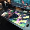 Rubber Mouse Pad One Piece Zoro Cool Table Mat Popular Computer Gaming Accessories Anime Large Mousepad Gamer Keyboard Desk Mat