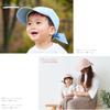 Ribbon Free Size Pastel Pink [EMOKA] Cap, Kids' (55-58cm),