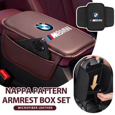 Car Armrest Box Pad Thicken Center Console Protector Cover For M 1 3 4 5 6 7 Series M3 M6 F01 F02E34 E36 E70 F10 X6 X1
