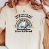 Your Sarcastic Sunshine Has Arrived Shirt, Funny Racoon Meme Shirt, Sarcastic Funny Saying Shirt, Trash Panda Graphic Shirt, Sassy Gift