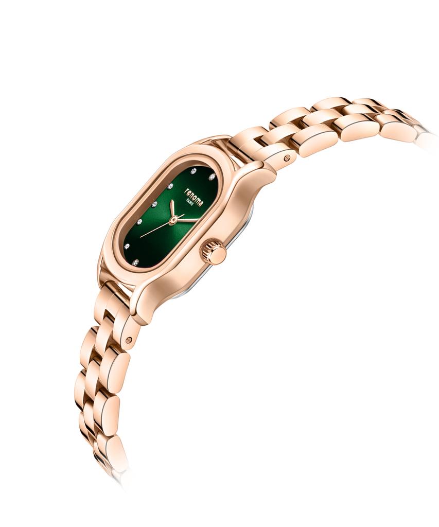 Lenomasigye Re2303 Women'S Metal Band Watch Gn