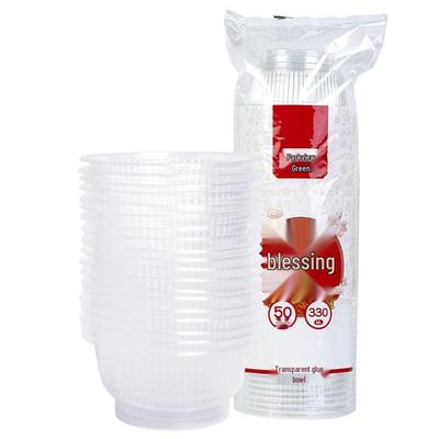Disposable Clear Thickened Soup Bowls