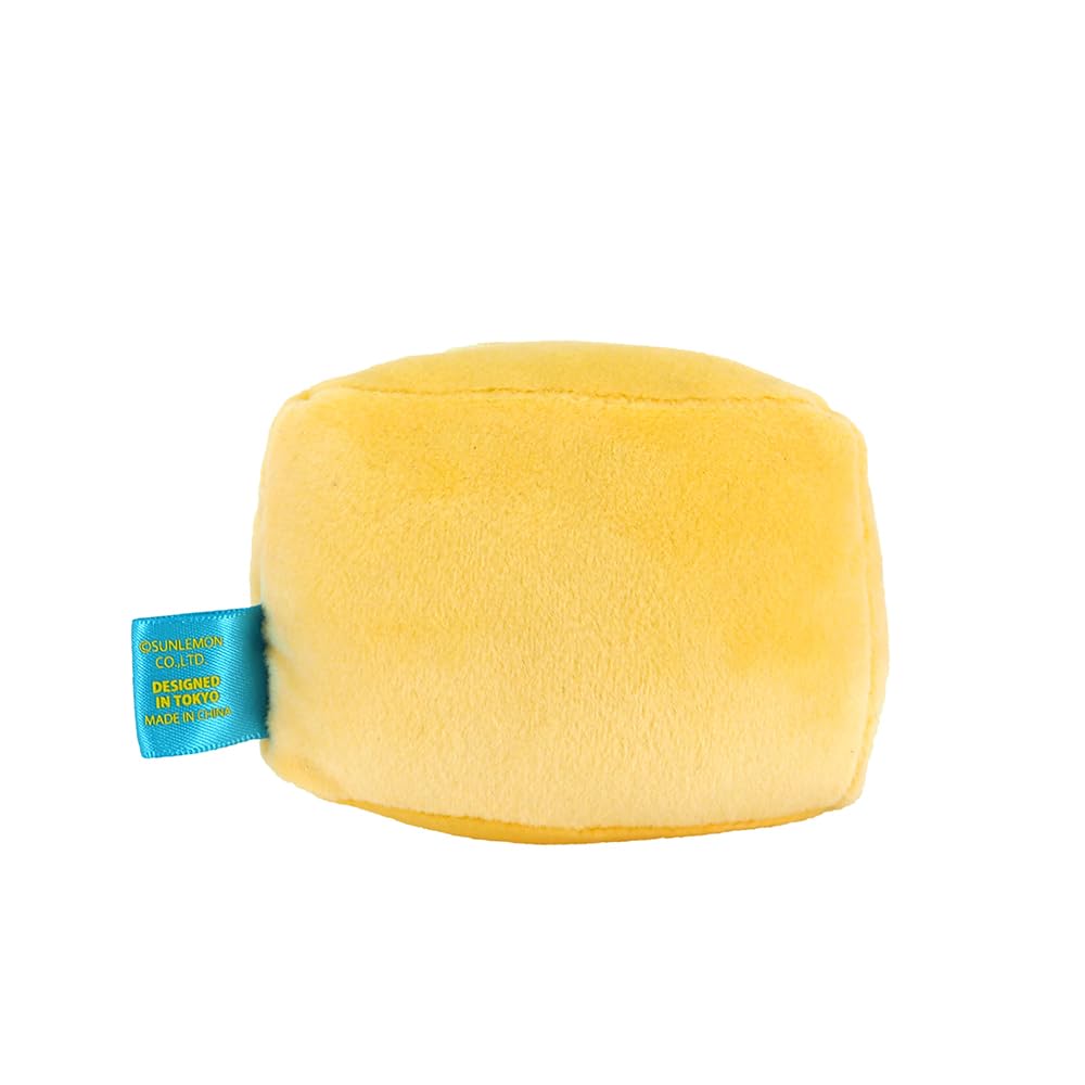 Sunlemon Off Time Plush Toy - Cheese - 10 X 9 X 7 Cm - Food-themed Plush Toy, Snack, Unusual Item - OFF TIME P-9612
