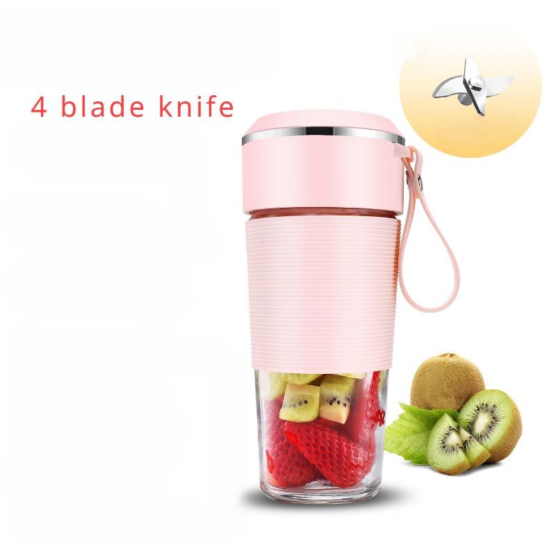 Tragbarer Entsafter, multifunktionale Saftmaschine, tragbarer Entsafterbecher für Zuhause, Obst- und Gemüsemaschine, elektrisches Rühren