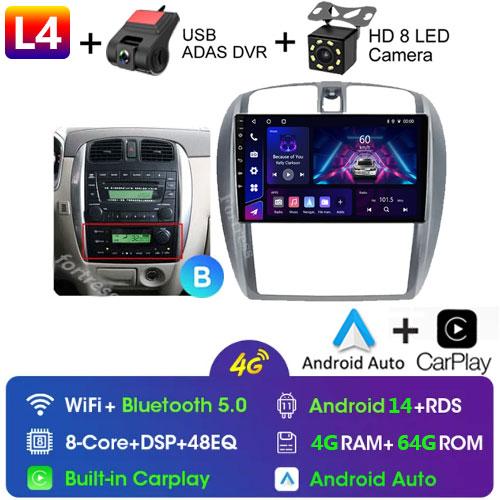 Fortress 8G+128G QLED Car Radio For Mazda 323 BJ 2000-2003 Multimedia Video Player Auto Navigation Android 13 2din DVD Head Unit