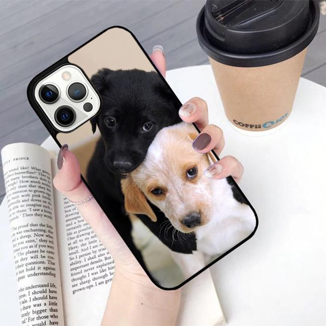 Cute Labrador Puppy Dog Phone Case Cover For iPhone 17 Air 16 15 14 Plus Apple 16 11 12 13 Pro Max Coque