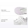 Maxxwavy Comfortable Versatile Durable Low-Top Casual Shoes Kids Sneakers White Gray JR5874