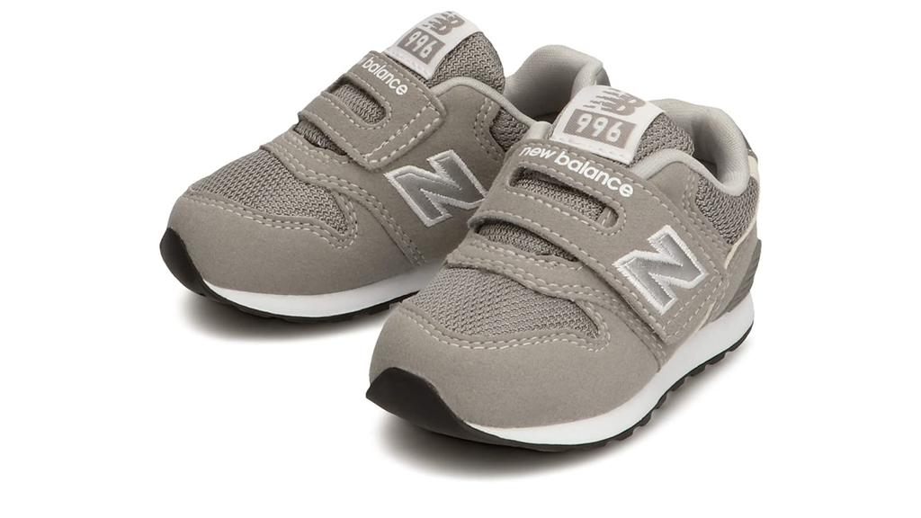 Sneakers IZ996 Current Model Velcro Boys Girls Gray cm W [New Balance] Baby/Kids (GR3) 13.0