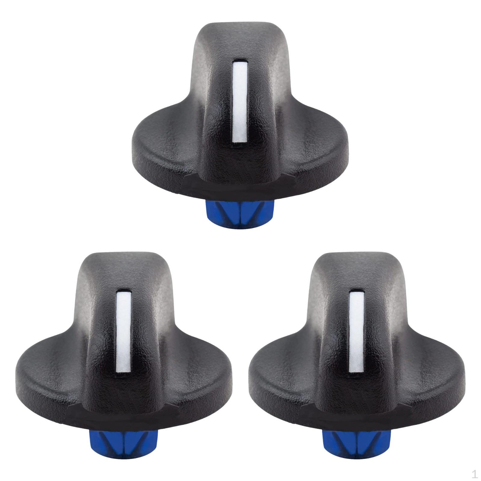 3 шт. Ручки управления отопителем и кондиционером Замена Легкая установка 5011218AC Ручка климат-контроля