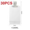 30/50/100ML Thickened Travel Size Refillable Pouch Portable Cosmetic Squeeze Bag for Lotion Shampoo Shower Gel Facial Cleanser