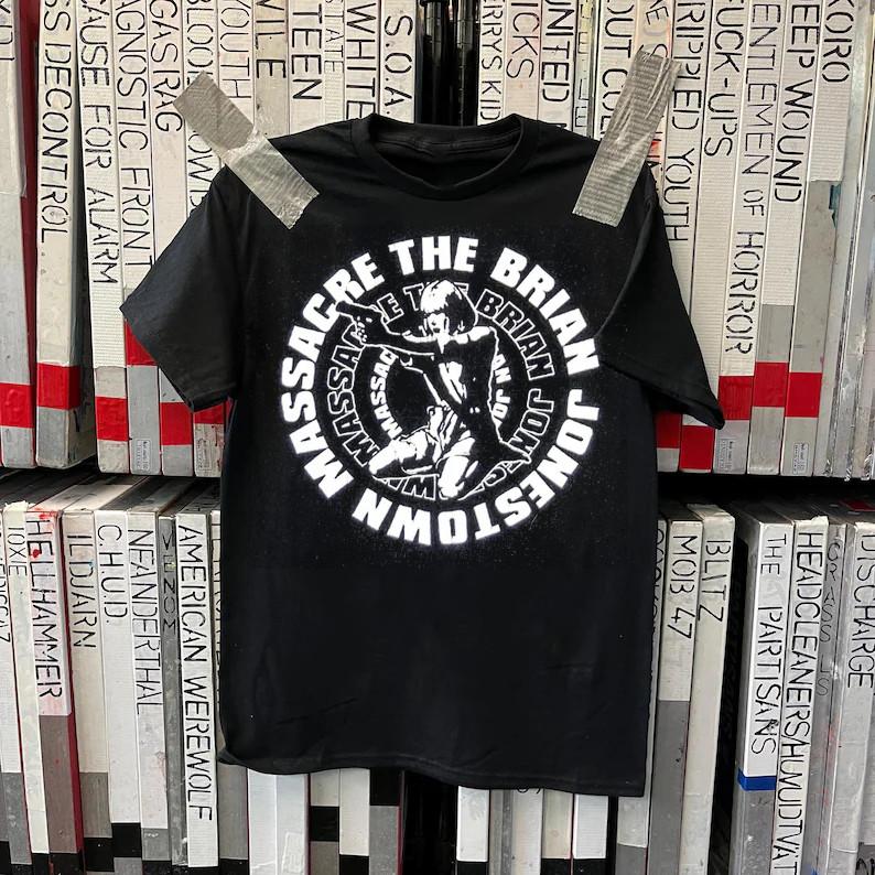 The Brian Jonestown Massacre band VTG black T-shirt Unisex All sizes S-5Xl XZ970 Unisex T-Shirt XXXXL