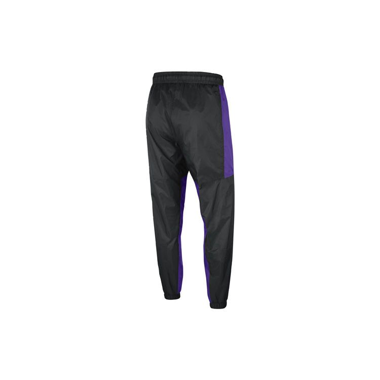 Nike Los Angeles Lakers Fitted Joggers With Elastic Cuffs Men Bottoms Black CN0206-010