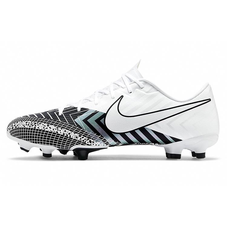 Nike VAPOR 13 ACADEMY MDS FG Firm Ground White Black Men s CJ1292-110 EU 44