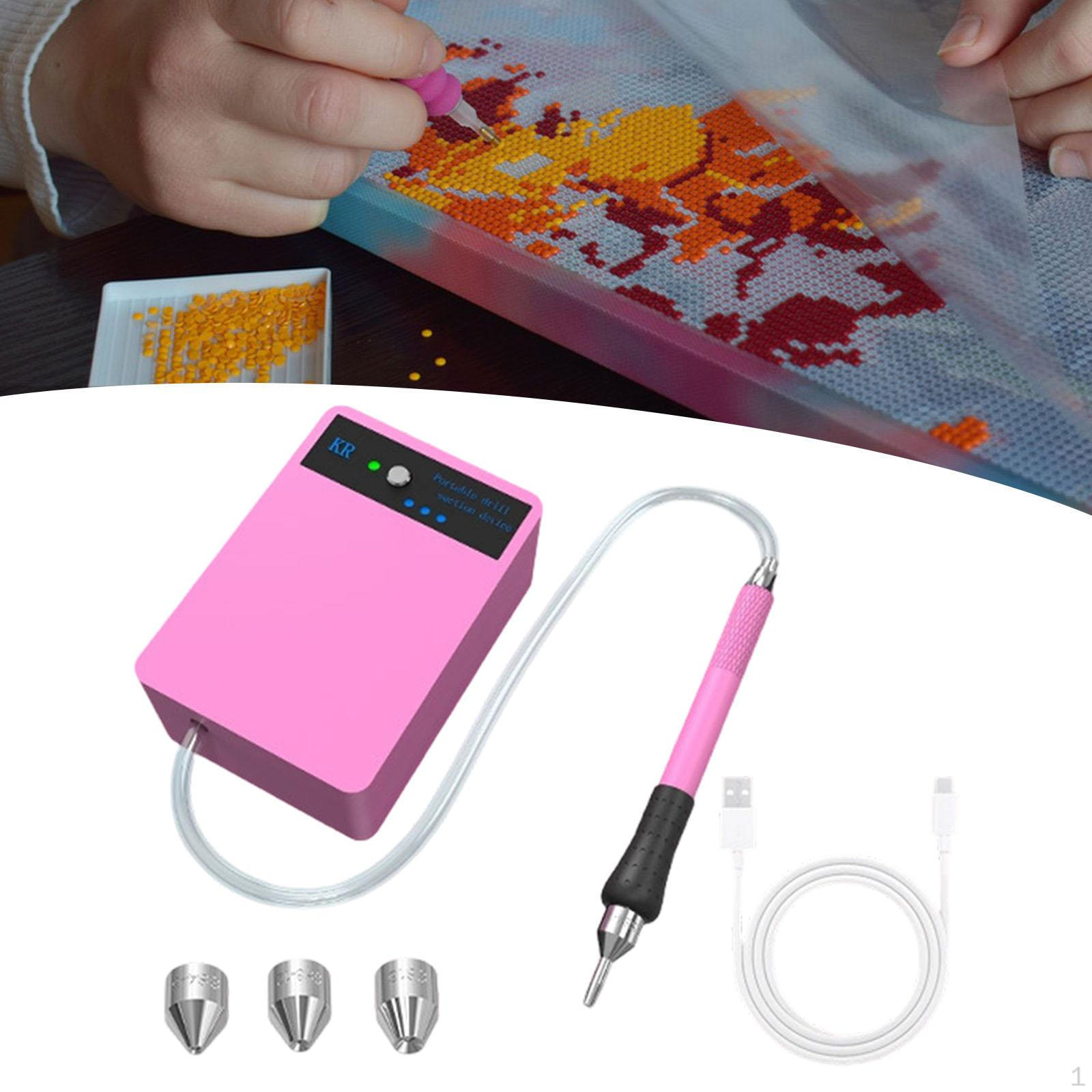 

Diamond Painting Pen, Versatile Accessory with Three Suction Modes, Suitable for Creative Hobbies, рожевий