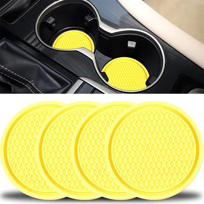 Auto Cup Holder Insert Coaster Non-Slip Mat Coaster Car Coasters Car Cup Mat Drink Coaster