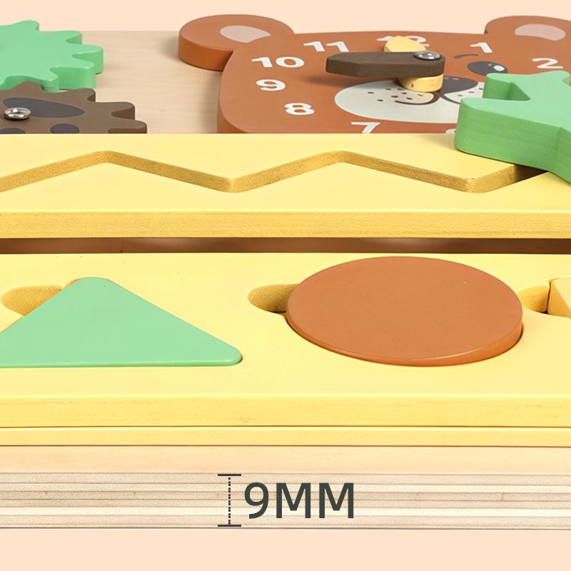 Best-selling Busy Board: Multifunctional Sensory Learning Toy for Children Aged 3-6.