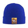 Brightheart Warrior Cats Thunderclan Lostface Cloudtail Brightpaw Warm Knitted Cap Bonnet Hat Autumn Winter Beanies Hats