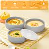 3Pcs Air Fryer Egg Mold Silicone Egg Poacher Cups Nonstick Egg Boiler Mold Microwave Egg Cooker Egg Cup Bite Maker for Oven