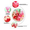 OPP Valentine's Day Flat Candy Packaging Bag Transparent Love Rose Printed Plastic Bag