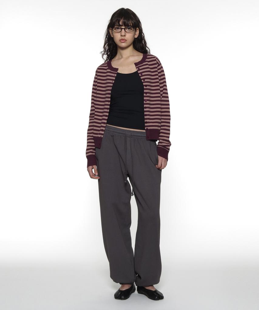 PARTIMENTO WOMEN Pwc Wide Leg Balloon Sweatpants_8 Colors (B Type)