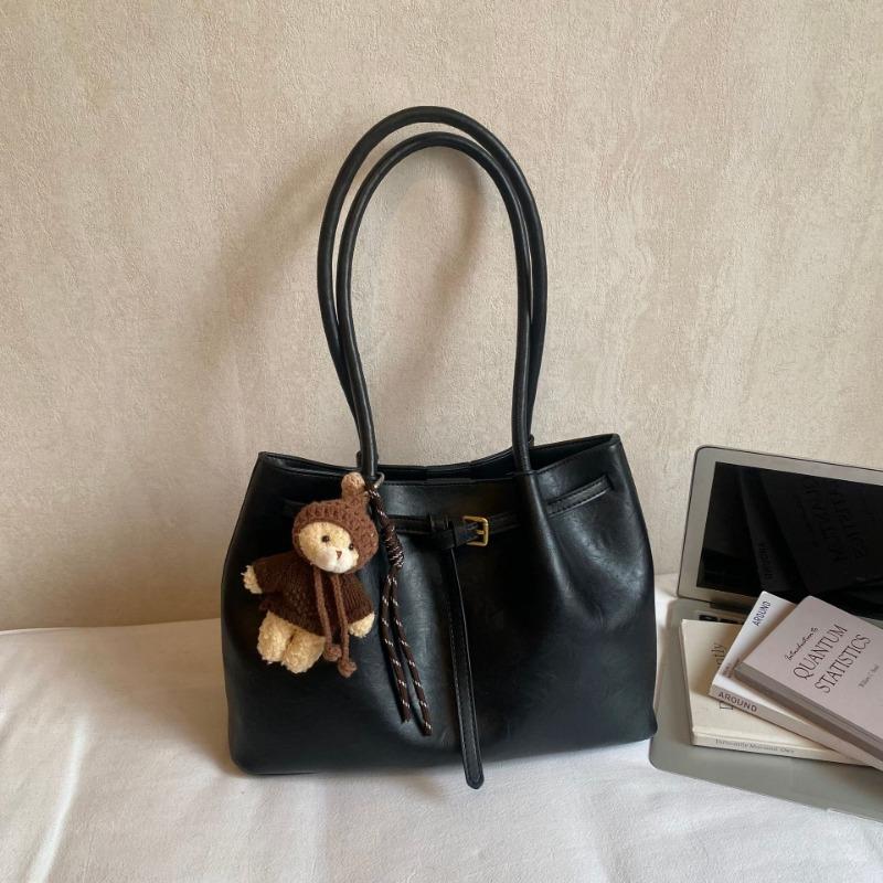 Geantă de mână tip tote - Geantă cu o singură baretă de capacitate mare - Geantă crossbody retro pentru navetă