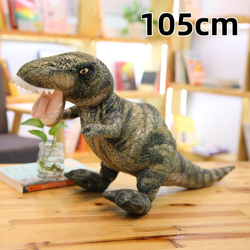 Funny Big Size Lifelike Jurassic Period Dinosaur Plush Toys Soft Stuffed Dinosaur Throw Pillow Creative Home Decor Kids Gift