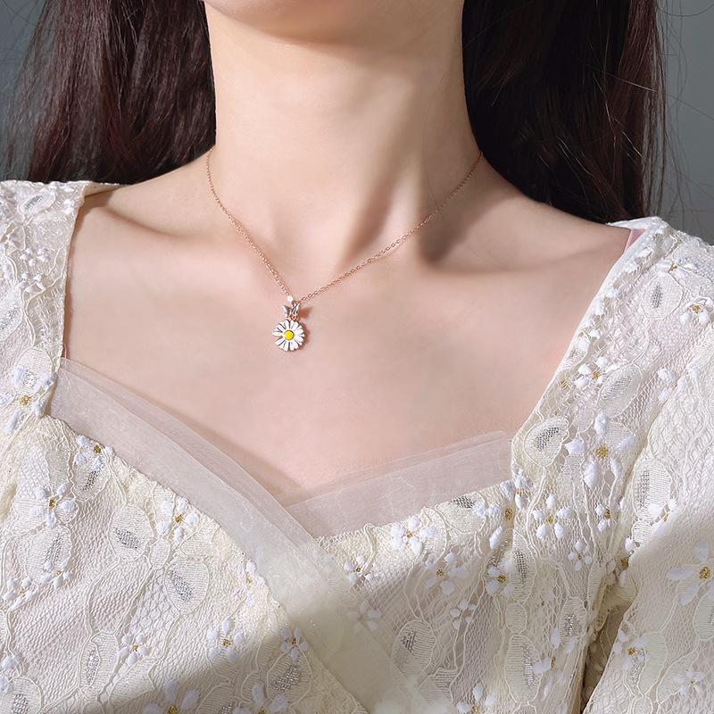 Tancise S925 Sterling Silver Luxury Personality Pendant Necklace Women's Classic Tide Necklace