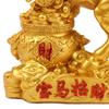 Resin Horse Statue Zodiac Blessing Souvenir Feng Shui Chinese Year 2026 Zodiac Horse Statue for Success Strength and Prosperity