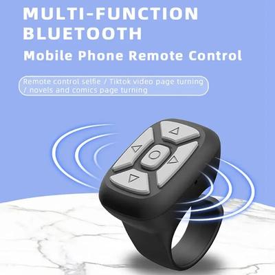 Bezprzewodowy Pierścień Zdalnego Sterowania Bluetooth Mobilne Selfie Leniwe Natychmiastowa Muzyka Tiktok Wideo Telefon Kontroler Bluetooth Dla Xiaomi Apple