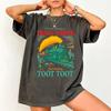 Summer Womens Retro Funny Train TShirt Cotton and Breathable Short Sleeve Streetwear Oversized Loose Casual