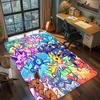 Pokemon Pikachu Home Decor Rug Carpet Large Area Non Slip Washable Floor Mat Gamer Bedroom Room.-TING