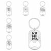 Father Keychain Accessories Bottle Opener Keychain Portable Toys Love Pendant