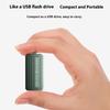 Portable 2230 M.2 Disk Enclosure NVMe Protocol USB3 1 Port Aluminum Shell Enhances Heat Dissipation Secure Installation