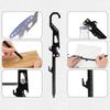 Outdoor Multifunctional Stainless Steel Hook Mosquito Coil Bracket Bottle Opener Measuring Ruler Foldable Insert