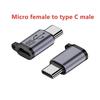מתאם USB-C ל-Mini USB Micro USB מחבר נקבה ממיר למכשירים מרובים