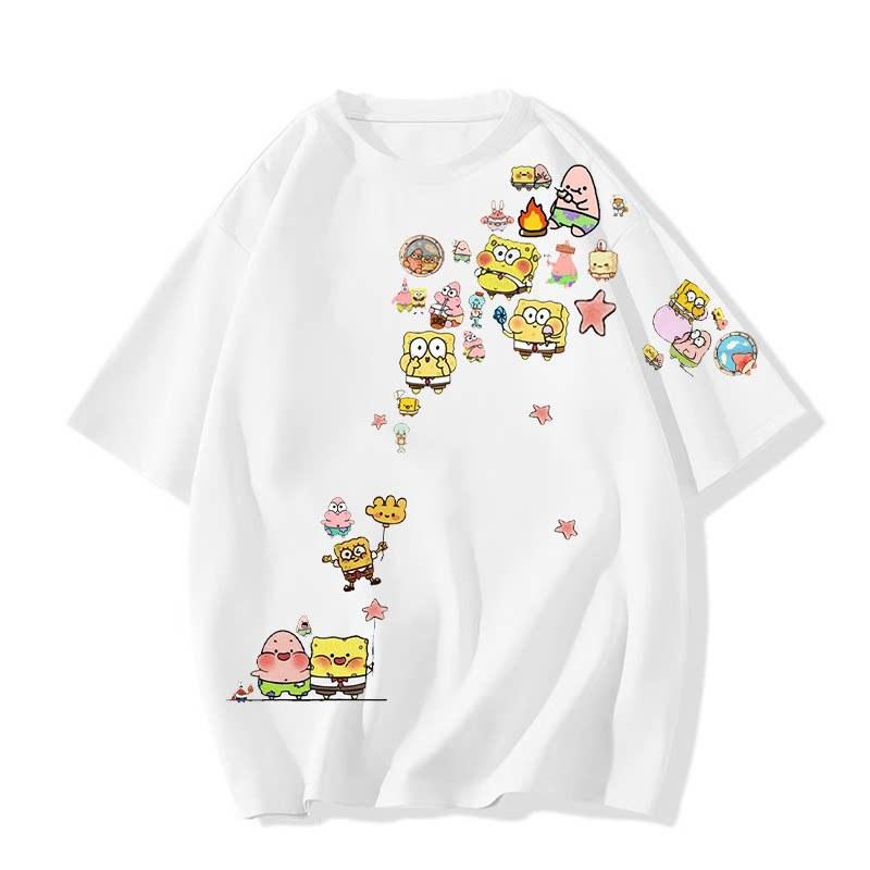 American Retro Black Short-sleeved T-shirt Women's New Design Sense Niche Student Loose Half-sleeved Top Clothing Summer