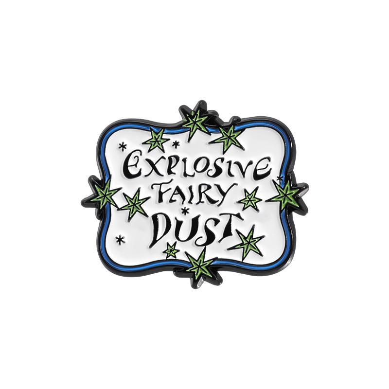 Artistic Letter Sign Brooch Featuring Fun Cartoon Characters For Expressive Fashion