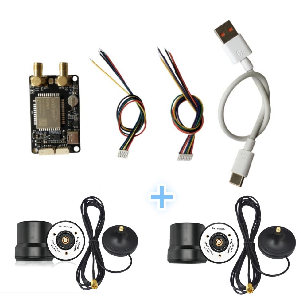 UM982 GNSS Unicorecomm GPS RTK Module Centimeter-level Differential Relative F9P Positioning Orientation UM981 UM980 for Drone