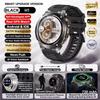 Nuovo Smartwatch GPS 2026 Impermeabile 10 ATM GNSS Dual-band Integrato Bussola Schermo AMOLED Ultra HD Sport Militare Uomo Compatibile Android/iOS