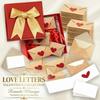 30/60Pcs Blank Mini Cards Love Letters Envelope Set Love Notes Kit  Valentine's Day